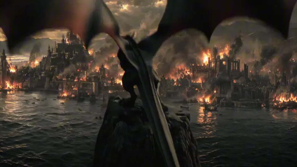 Long take, complete scene
