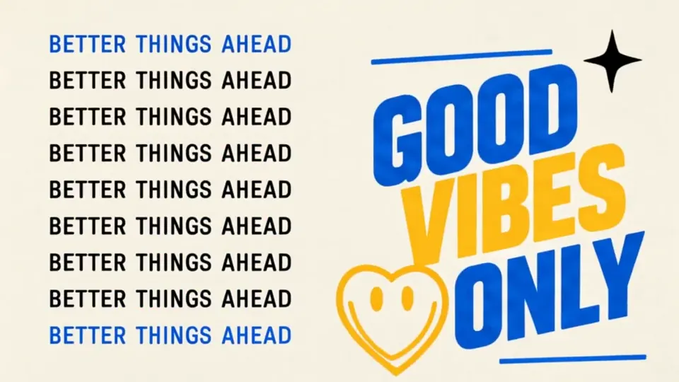 Readable typography in motion